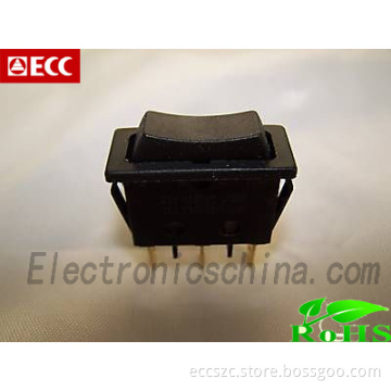 Black Rocker Switch or Boatlike Switch